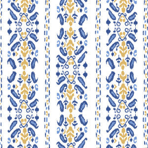 Aoc Fabric Ikat 3 Frenchblue