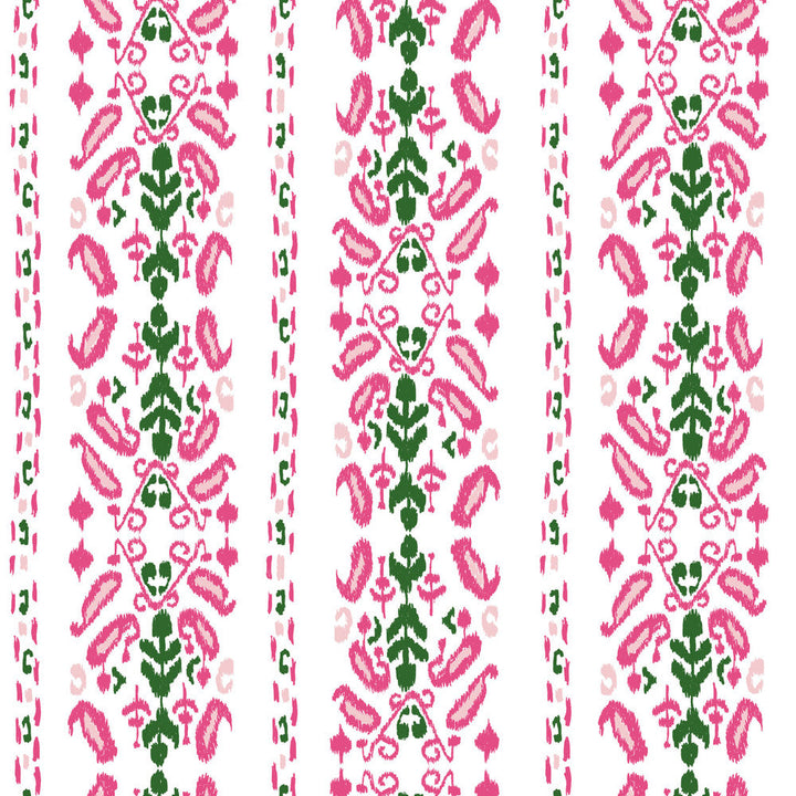 Ikat 4 Punch by Aoc Fabric Aoc Fabric Ikat 4 PunchFabric THE ART OF COLOR CAPRICORN 53%LIN 35%COT 12%NYL UK </p><p>Repeat: H: 18.000, V: 15.875 55 in - Fabric Carolina -