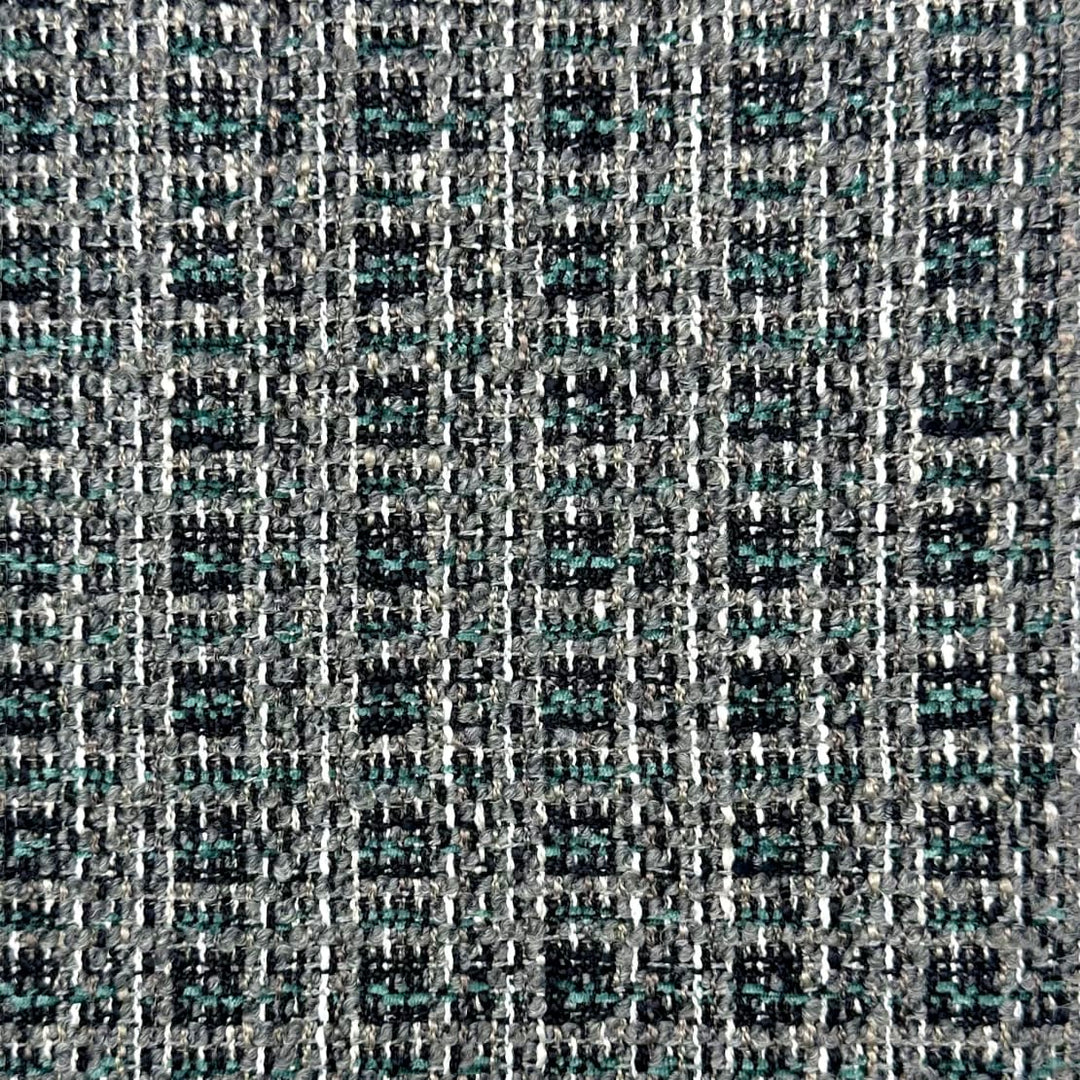 Heritage Dieter Turquoise by Europatex Designer Fabric
