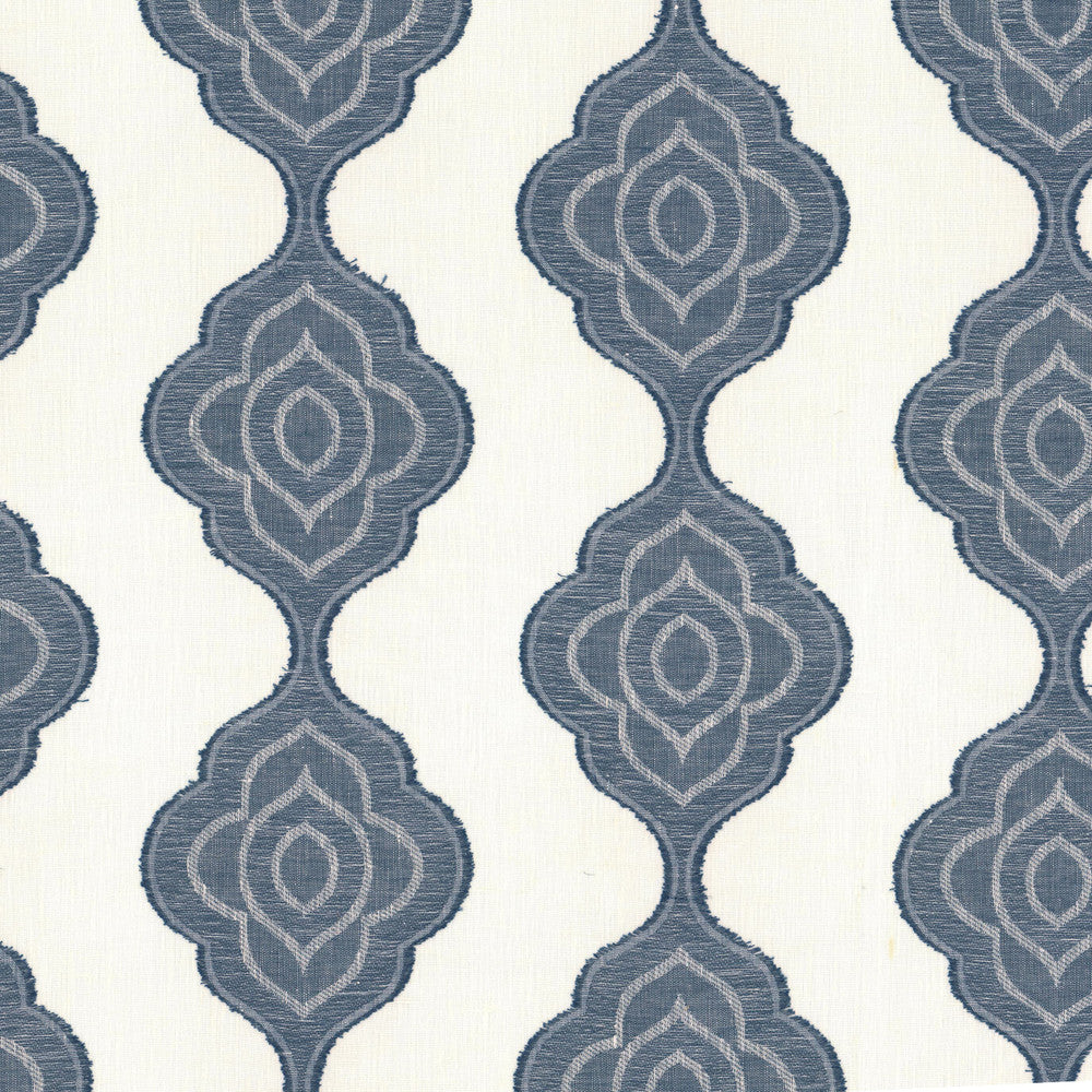 Imporo 2 Dresden by Stout Fabric Stout Fabric Imporo 2 DresdenFabric COLOR MY WINDOW HAZE/SHORELINE 64%LIN 25%POL 11%COT INDIA </p><p>Repeat: H: 13.750, V: 7.500 54 in - Fabric Carolina -