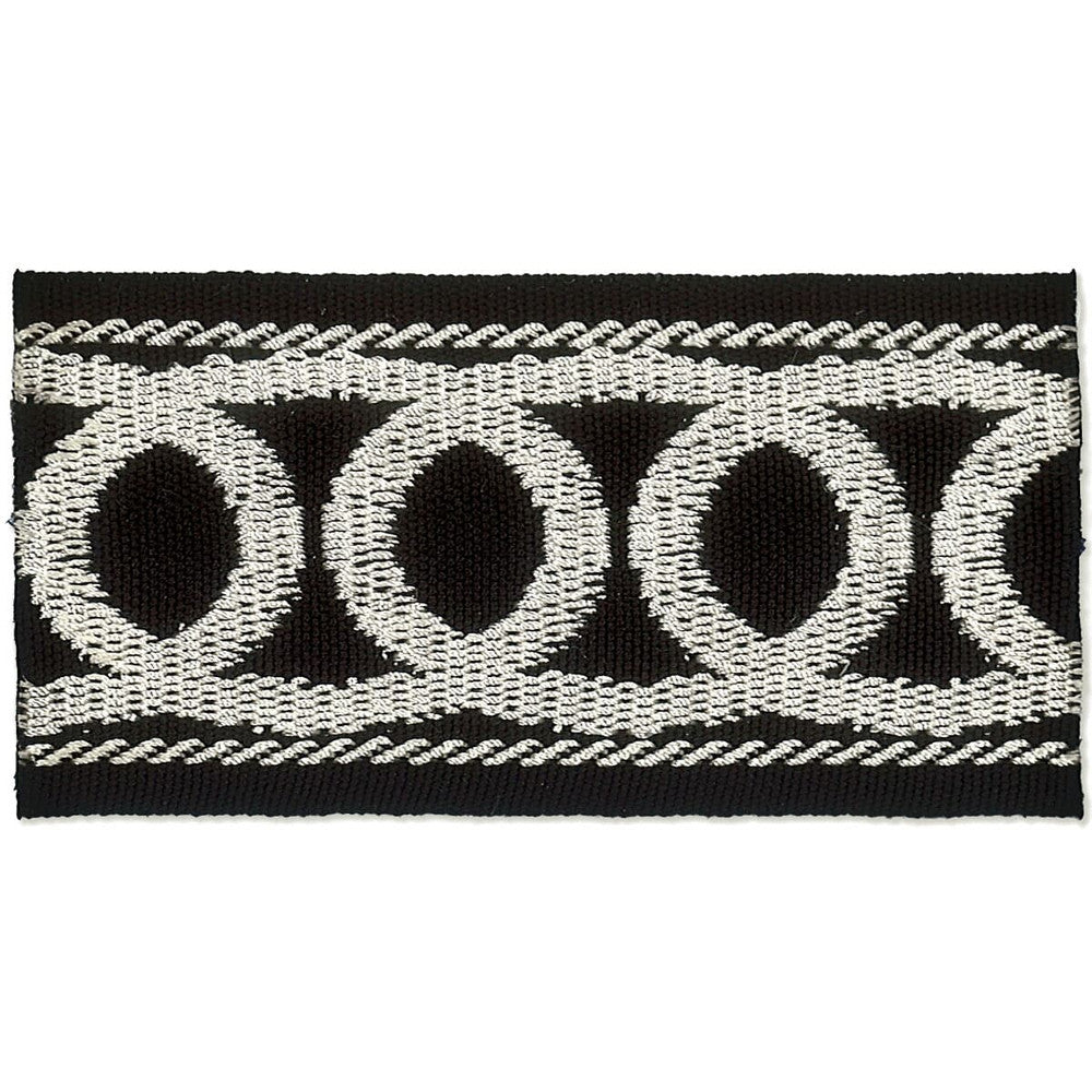 Improvise 2 Domino by Stout Designer Trim HARMONY TRIM 57%POL 43%SVI CHINA Horizontal: 0 and Vertical: 0 2 in - Swanky Fabrics -