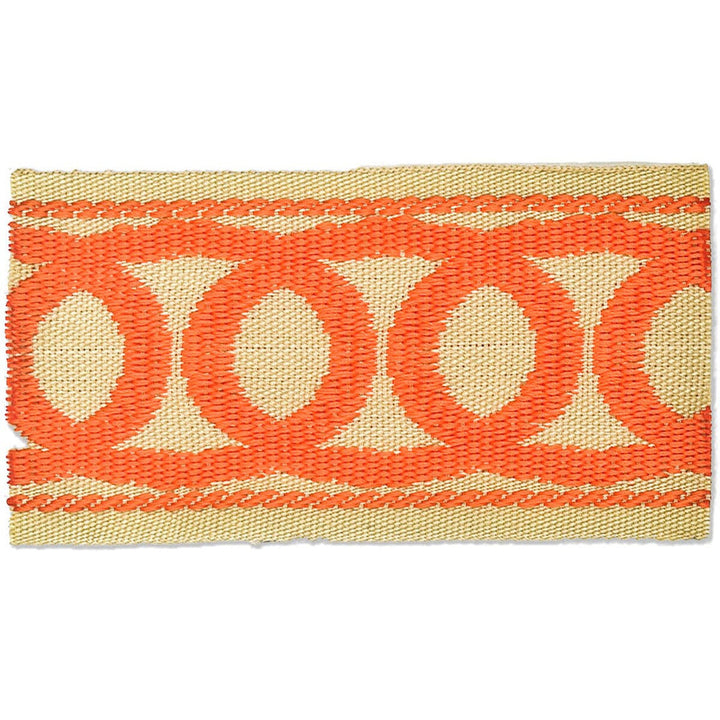 Improvise 6 Melon by Stout Designer Trim HARMONY TRIM 57%POL 43%SVI CHINA </p><p>Repeat: 0 2 in - Swanky Fabrics -