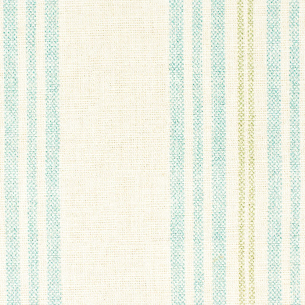 Indra 2 Aqua by Stout Designer Fabric Rainbow Library Mineral/Seamist 100% Cotton SPAIN CATB 117-2013 MARTINDALE WEAR TEST 60 000 CIRCULAR RUBS Horizontal: 0 and Vertical: 5.625 54 in - Swanky Fabrics -