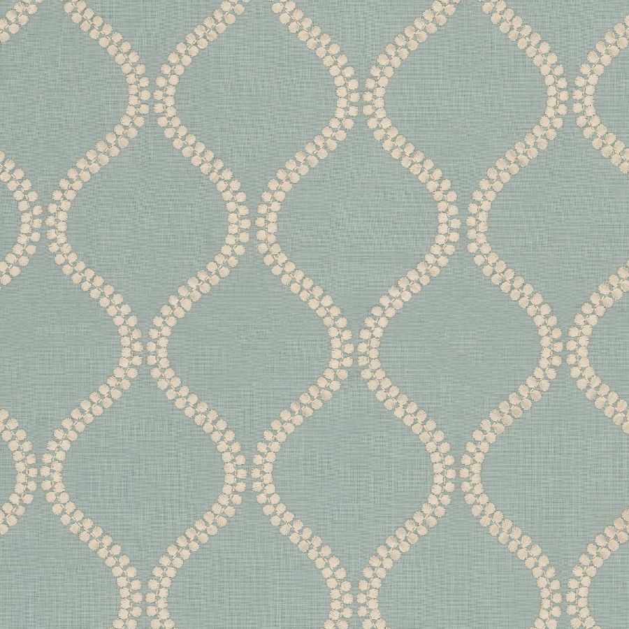 Ingenious 3 Mineral by Stout Designer Fabric Ingenious 3 Mineral by Stout Fabric COMFORTABLE LIVING AQUA/JASMINE 100%LIN %VEMB India Horizontal: 6.5 and Vertical: 7.625 52 in - Fabric Carolina -