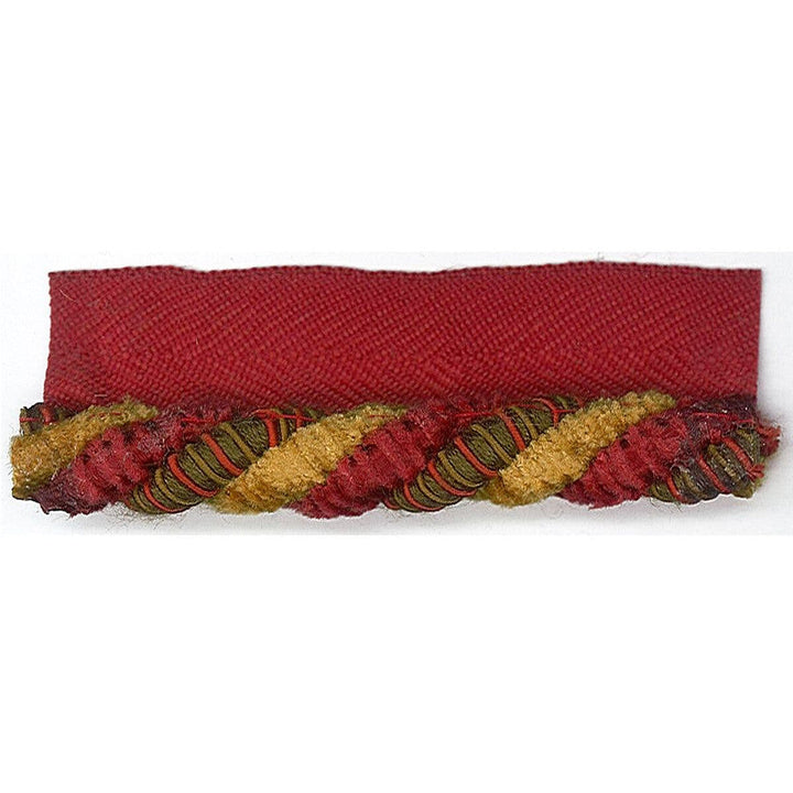 Inglewood 1 Salsa by Stout Designer Trim JUST CORDS 48%SVI 43%COT 9%POL CHINA Horizontal: 0 and Vertical: 0 0.38 in - Swanky Fabrics -