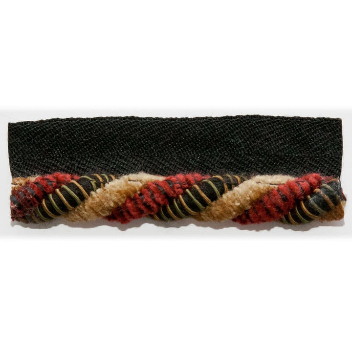 Inglewood 4 Licorice by Stout Trim Stout Trim Inglewood 4 LicoriceTrim JUST CORDS 48%SVI 43%COT 9%POL CHINA </p><p>Repeat: H: 0.000, V: 0.000 0.38 in - Fabric Carolina -