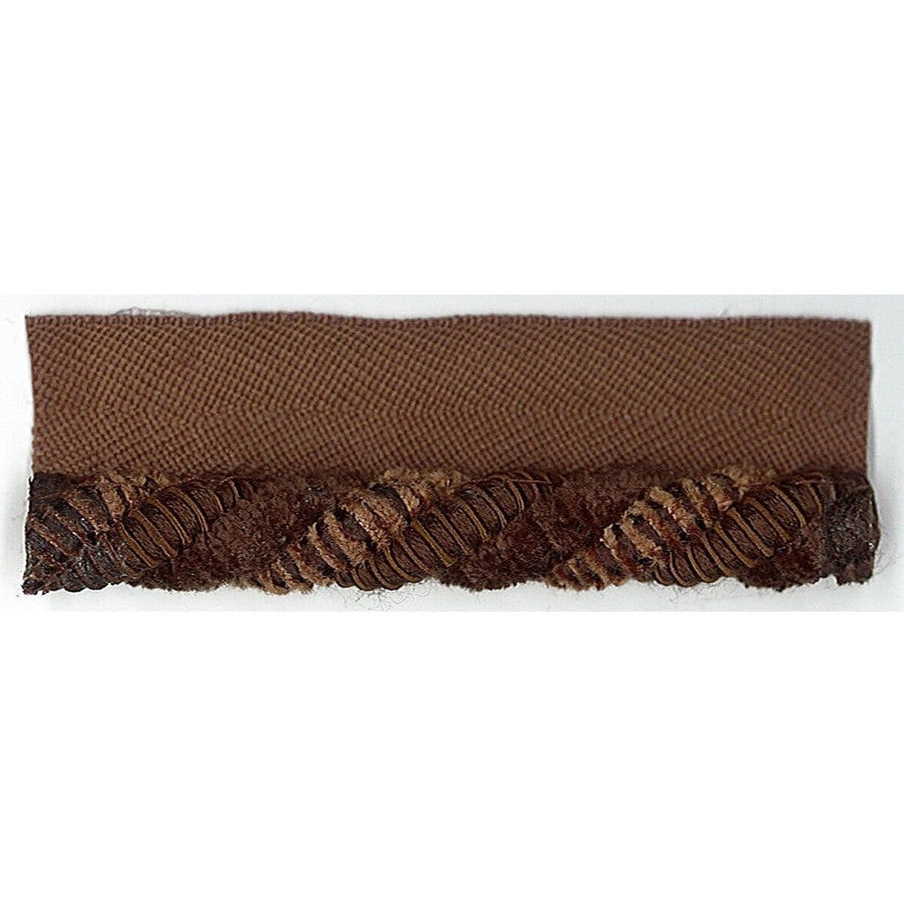 Inglewood 7 Brown by Stout Designer Trim JUST CORDS 48%SVI 43%COT 9%POL CHINA Horizontal: 0 and Vertical: 0 0.38 in - Swanky Fabrics -
