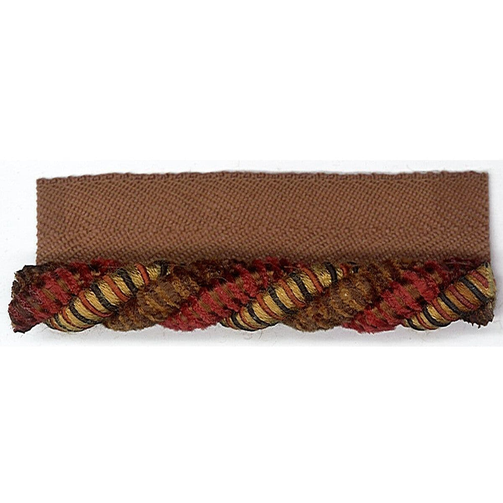 Inglewood 8 Brandy by Stout Designer Trim JUST CORDS 48%SVI 43%COT 9%POL CHINA Horizontal: 0.000 and Vertical: 0.000 0.38 in - Swanky Fabrics -