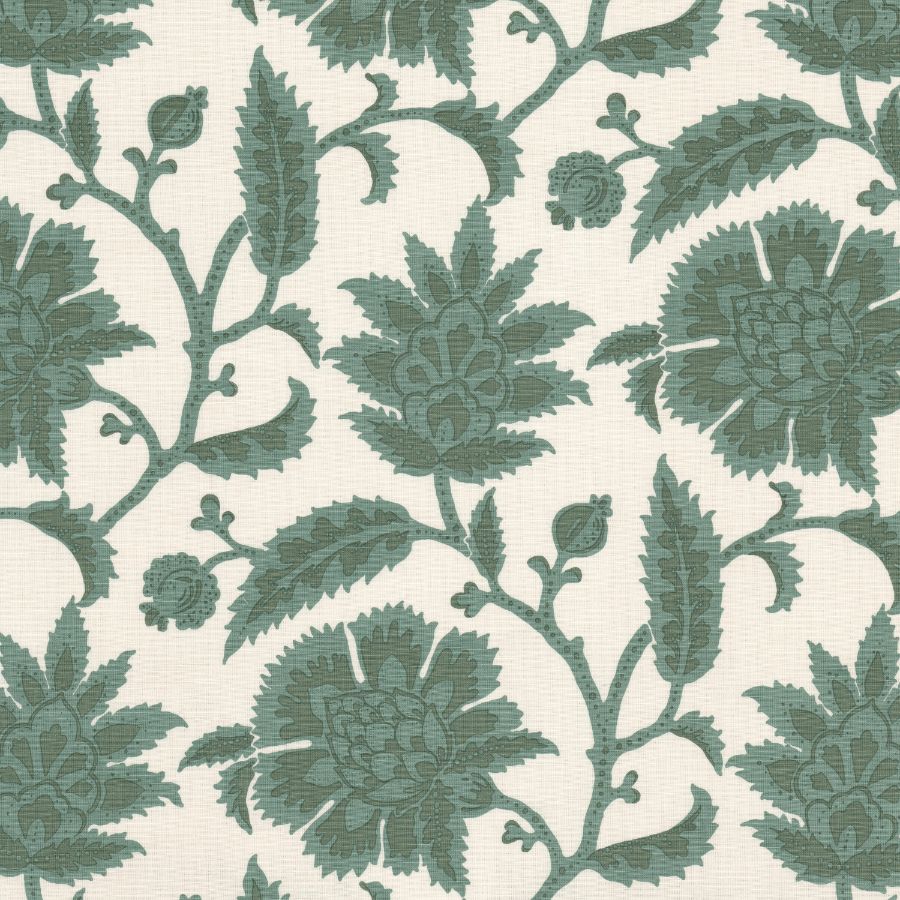 Inquire 1 Jasmine by Stout Designer Fabric Inquire 1 Jasmine by Stout Fabric COMFORTABLE LIVING AQUA/JASMINE 55%LIN 45%COT India Horizontal: 17.375 and Vertical: 17.375 52 in - Fabric Carolina -