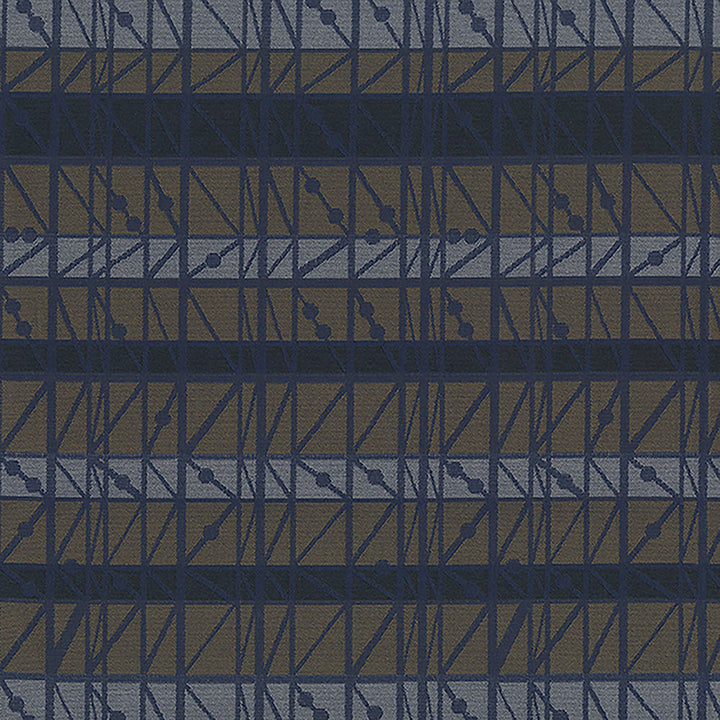 Intersect 308 Moody Blue by Crypton Designer Fabric N/A 100% Polyester US 102,000 Double Rubs </p><p>Repeat: Horizontal: 7.4" (18.8 cm) Across the Roll and Vertical: 11.8" (29.9 cm) Up the Roll 54" (137 cm) - Swanky Fabrics -