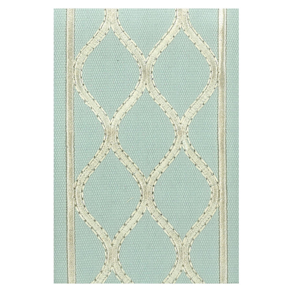 Intrigue 1 Mist by Stout Trim Stout Trim Intrigue 1 MistTrim ILLUMINATION TRIM INDIA </p><p>Repeat: H: 2.500, V: 0.000 4 in - Fabric Carolina -