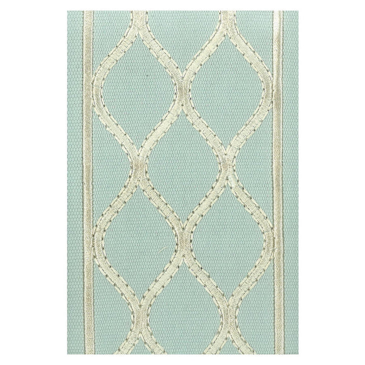 Intrigue 1 Mist by Stout Trim Stout Trim Intrigue 1 MistTrim ILLUMINATION TRIM INDIA </p><p>Repeat: H: 2.500, V: 0.000 4 in - Fabric Carolina -