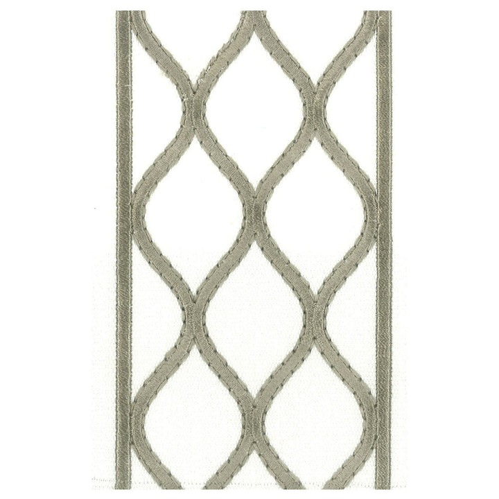 Intrigue 2 Linen by Stout Designer Trim ILLUMINATION TRIM 100%COT 100%SVT INDIA Horizontal: 2.5 and Vertical: 0 4 in - Swanky Fabrics -