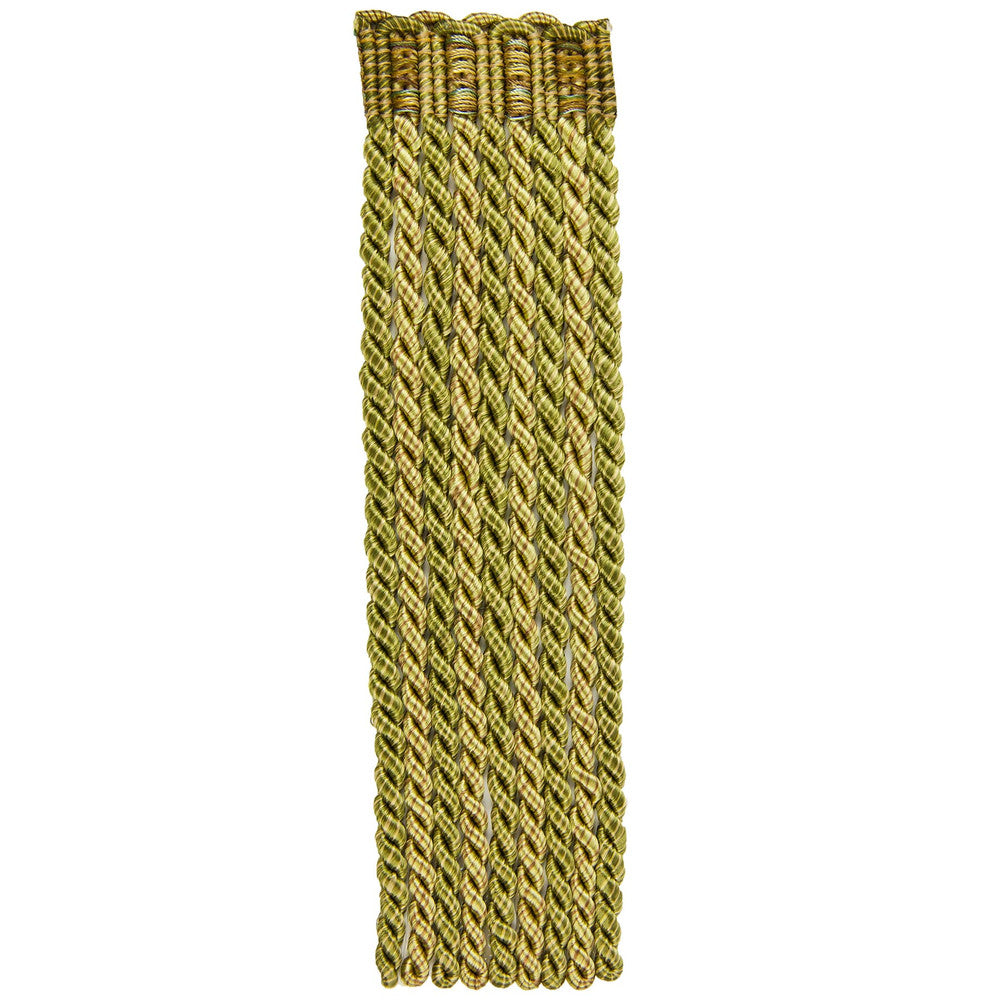 Inverness 4 Tarragon by Stout Designer Trim Mystique Trim 52% Spun Viscose 48% Cotton CHINA Horizontal: 0 and Vertical: 0 8 in - Swanky Fabrics -