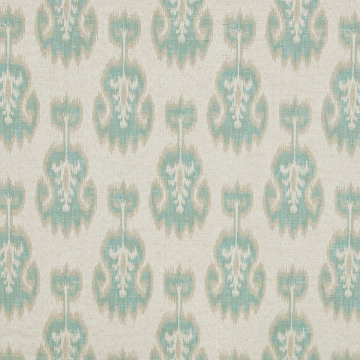 Iona 1 Turquoise by Stout Designer Fabric RAINBOW LIBRARY SEAGLASS/ROBBINS EGG 51%POL 29%SVI 16%ACR 4%LIN TURKEY FLAME RETARDANT-U.F.A.C. CLASS 1 MARTINDALE WEAR TEST (15 000 CIRCULAR RUBS) </p><p>Repeat: 9.875 54 in - Swanky Fabrics -