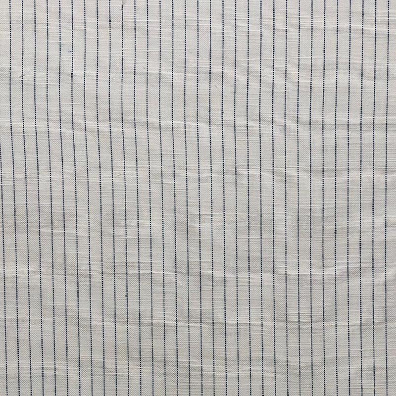 Irina Denim by Magnolia Designer Fabric - 100% Linen India 20000 Horizontal: 0.5 and Vertical: 0 54" - Swanky Fabrics -
