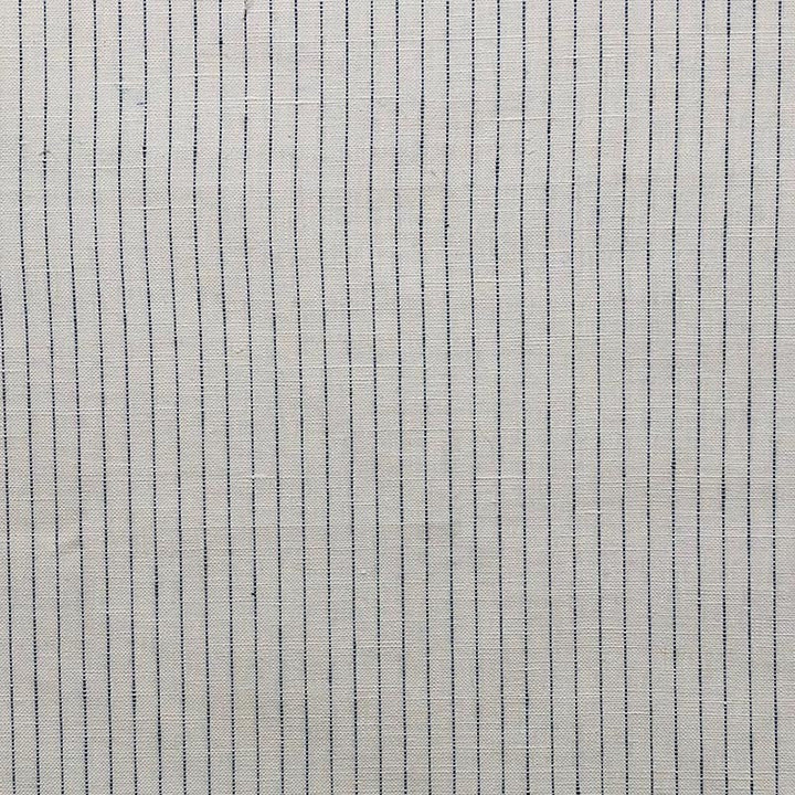 Irina Denim by Magnolia Designer Fabric - 100% Linen India 20000 Horizontal: 0.5 and Vertical: 0 54" - Swanky Fabrics -