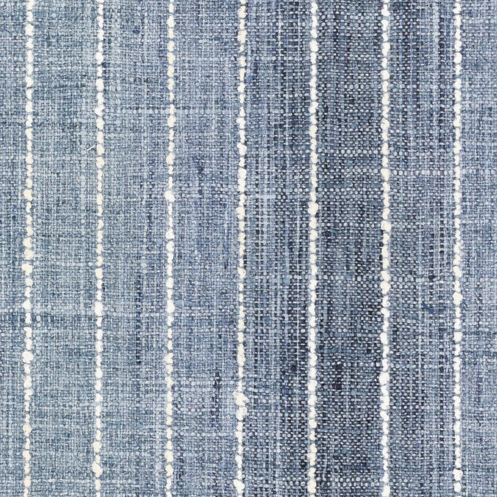 Iris 1 Denim by Stout Designer Fabric COMFORTABLE LIVING BREEZE/INDIGO 100%POL INDIA (MARTINDALE WEAR TEST (38 000 CIRCULAR RUBS)) Horizontal: 6.750 and Vertical: 0.000 54 in - Swanky Fabrics -