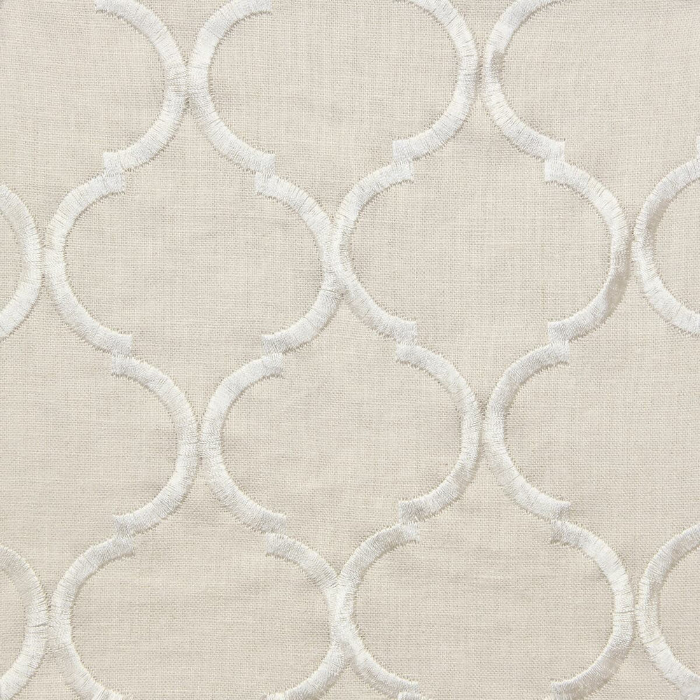 Irvine 1 Birch by Stout Designer Fabric RAINBOW LIBRARY PEARL/PARCHMENT 55%LIN 45%SVI %VEMB CHINA </p><p>Repeat: 3.75 47 in - Swanky Fabrics -
