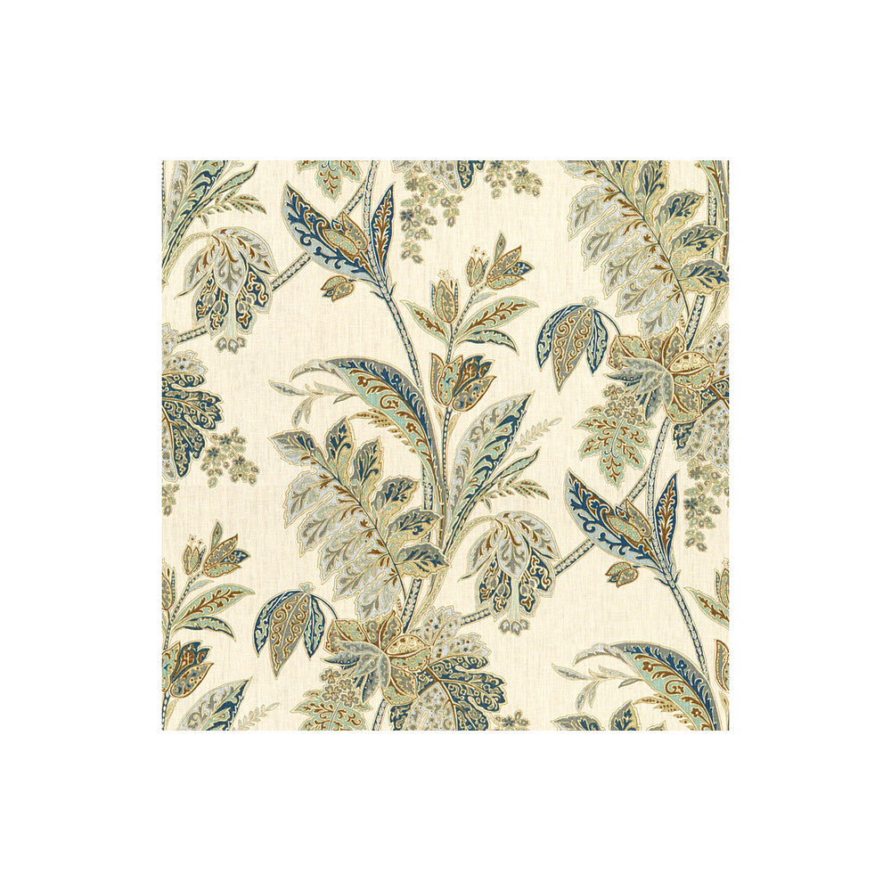 Ishana Indigo by Kravet Design Fabric Kravet Design Fabric Ishana IndigoFabric ECHO HEIRLOOM INDIA LINEN - 100% China </p><p>Repeat: H: 13.5, V: 27 54.5 - Fabric Carolina -