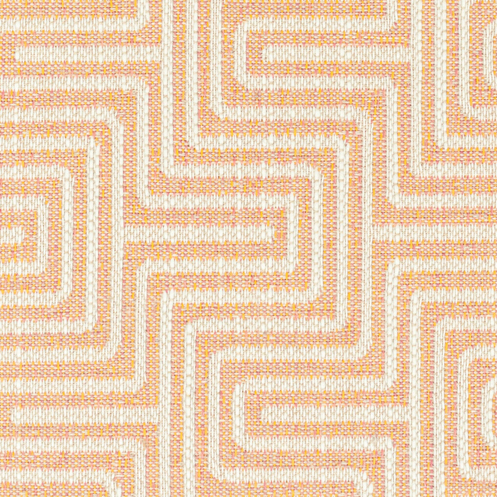 Island 1 Shrimp by Stout Designer Fabric WELL SUITED SUNBRELLA 100%SN USA FLAME RETARDANT-U.F.A.C. CLASS 1 WYZENBEEK 27 000 DOUBLE RUB WEAR TEST (HEAVY DUTY) CATB 117-2013 LIGHTFASTNESS-AATCC TM 16 (1500 HOURS) Horizontal: 3.5 and Vertical: 9.67 54 in - Swanky Fabrics -