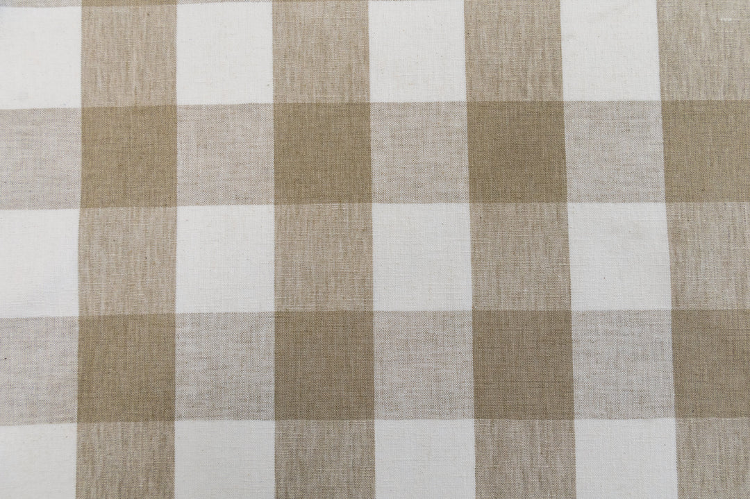 Roth & Tompkins Fabric Vespa Check Linen