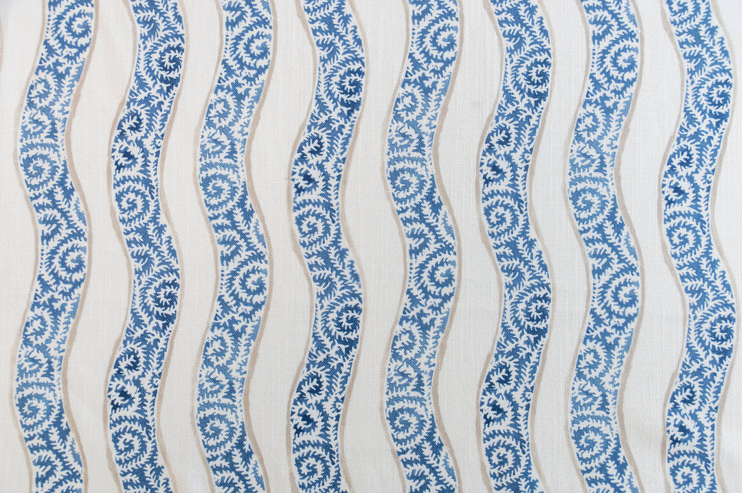 Roth & Tompkins Fabric Seychelles Harbor Blue
