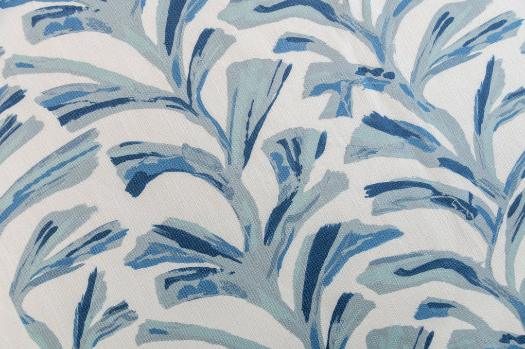 Roth & Tompkins Fabric Palmer Kiwi Blue