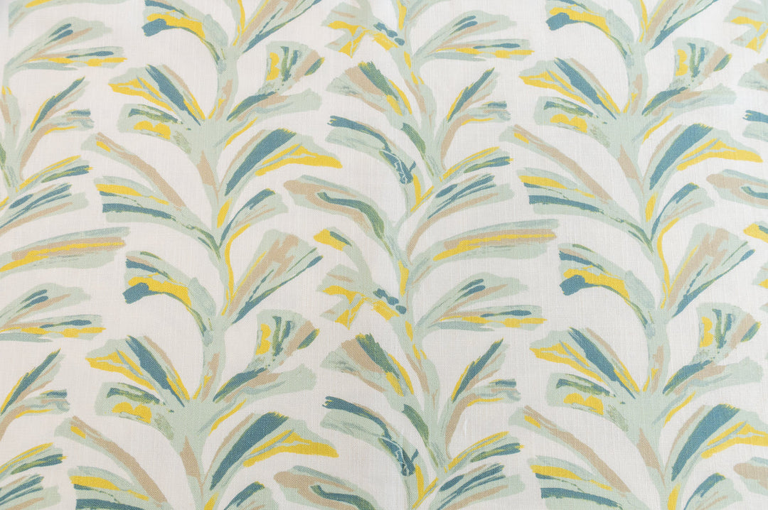 Roth & Tompkins Fabric Palmer Mint Citrus