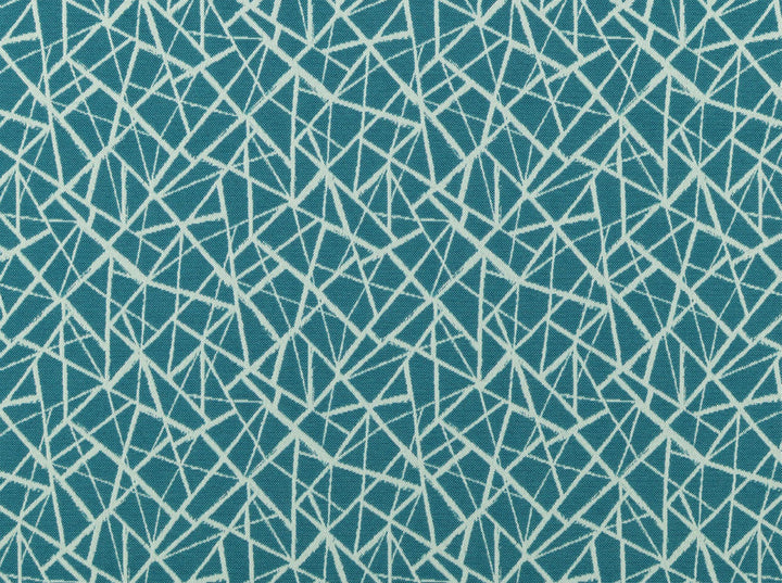 Jablo Teal 596 by Norbar Designer Fabric 100% POLYESTER JACQUARD CHINA 7 1/2"V 7 3/4"H 61 - Swanky Fabrics -