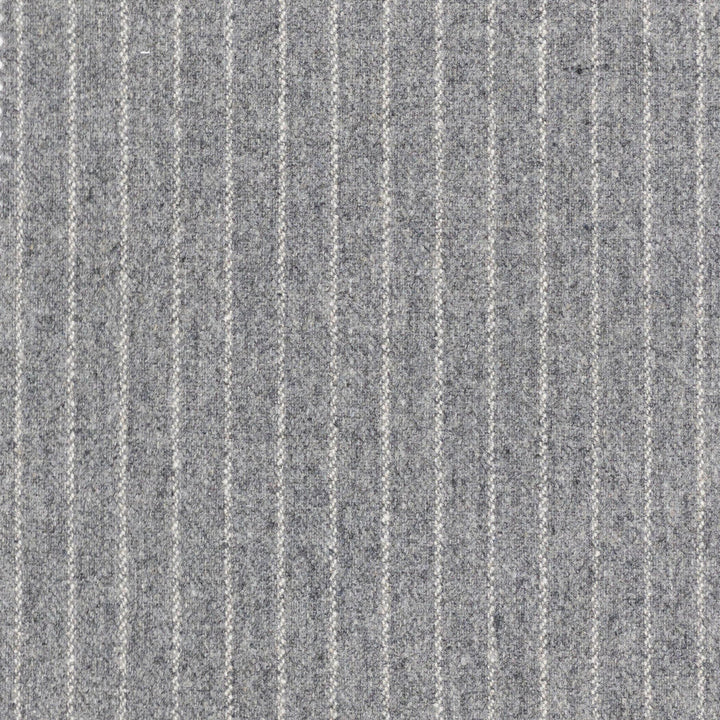 Jafari 1 Steel by Stout Designer Fabric JUST STRIPES DENIM/SLATE 40%WOL 35%POL 15%NYL 10%ACR INDIA Horizontal: 0.500 and Vertical: 0.000 55 in - Swanky Fabrics -