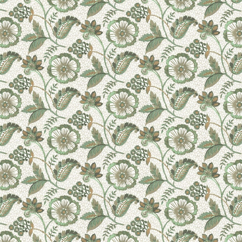 Jasmine 2 Aqua by Stout Fabric Stout Fabric Jasmine 2 AquaFabric COMFORTABLE LIVING MARINE/BAY 100%COT %VEMB INDIA </p><p>Repeat: H: 25.500, V: 15.500 54 in - Fabric Carolina -