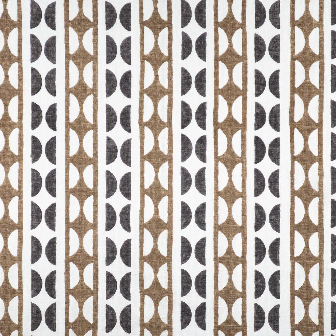 Jennie # 442 Espresso by Maxwell Designer Fabric Color Theory-Vol. X Driftwood 65% COTTON 35% POLYESTER INDIA V-6" H-6.8" 54" - Swanky Fabrics -