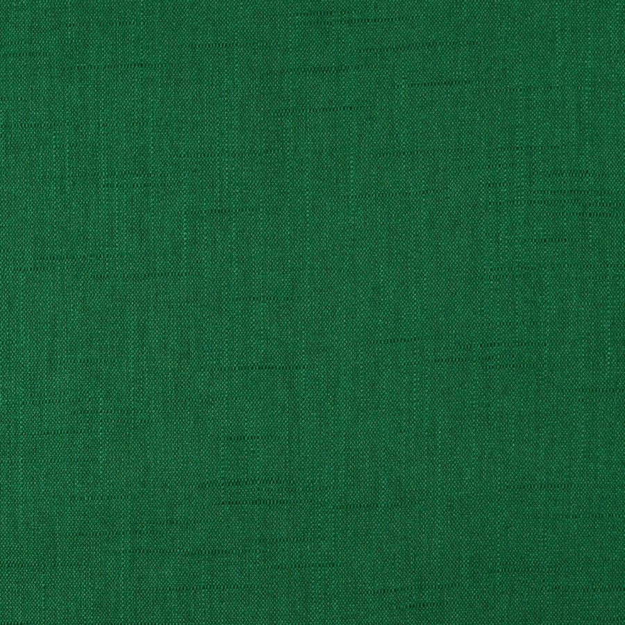 Jefferson Linen 211 Emerald by Magnolia Designer Fabric - 55 Linen/45 Visc China 12000 Horizontal: 0 and Vertical: 0 54" - Swanky Fabrics -