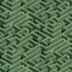 Kravet Wallpaper Labyrinth With Deer 1