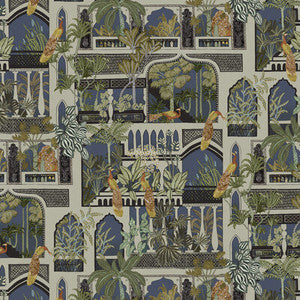 Kravet Wallpaper Peacock Arches 31