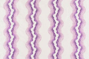 Grey Watkins Fabric Anchita Embroidery Purple JM16350002
