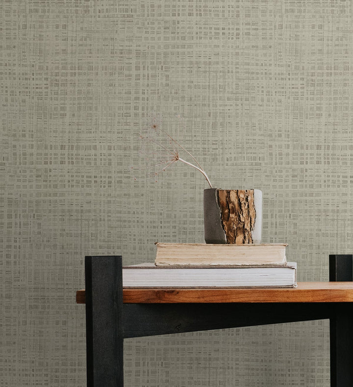 Ami Taupe JP10106 by Seabrook Designs Designer Wallpaper