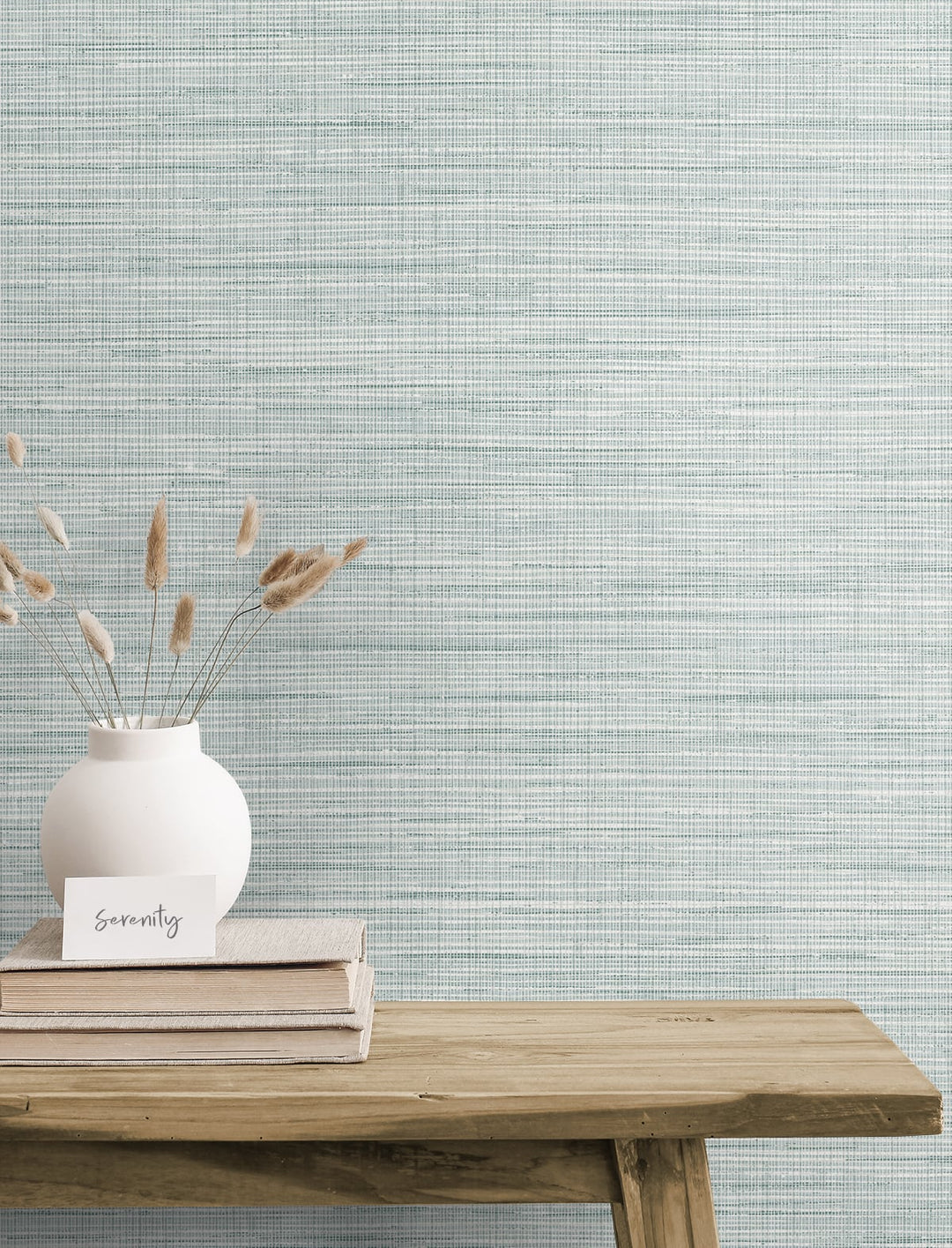 Mei Stringcloth Seabreeze JP10402 by Seabrook Designs Designer Wallpaper