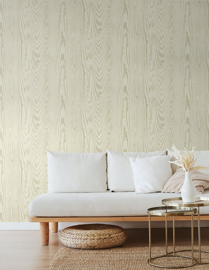 Nina White Oak JP10505 by Seabrook Designs Designer Wallpaper