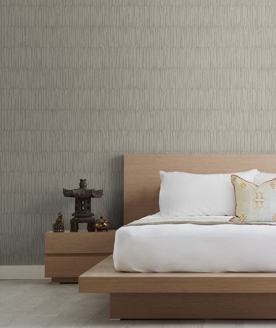 Naomi Greystone JP10607 by Seabrook Designs Designer Wallpaper