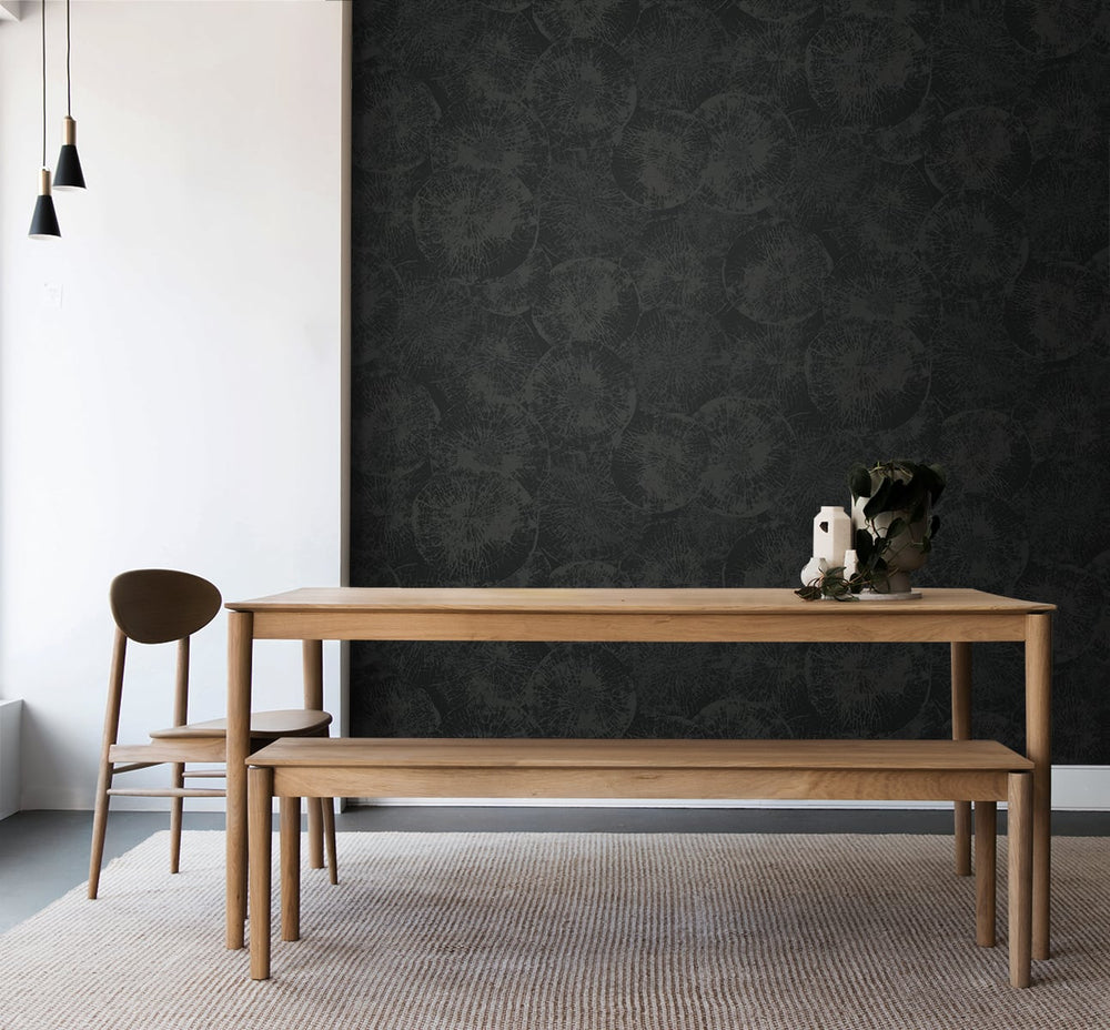 Eren Rich Onyx JP10710 by Seabrook Designs Designer Wallpaper