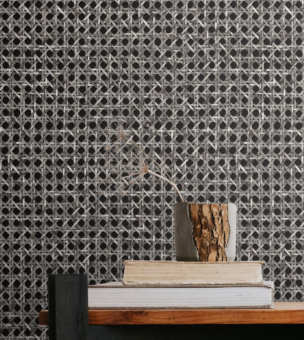 Mika Onyx JP11200 by Seabrook Designs Designer Wallpaper