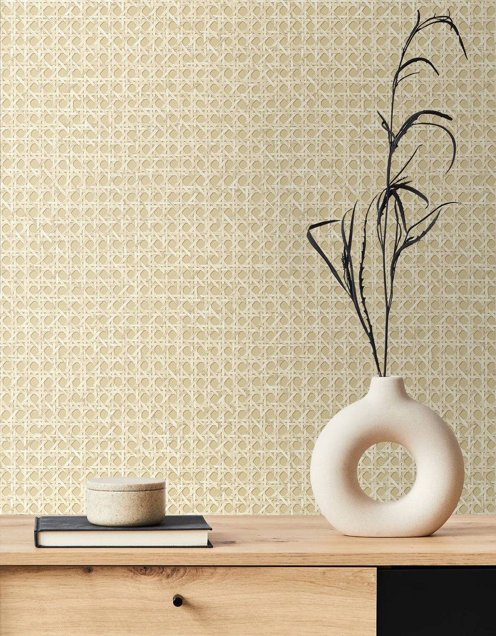 Mika Wheat JP11203 by Seabrook Designs Designer Wallpaper