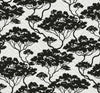 Seabrook Designs Wallpaper Nara Stringcloth Onyx & Fog JP11700