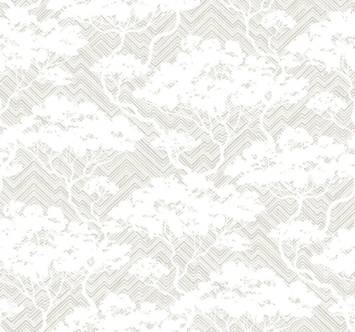 Nara Stringcloth Fog JP11708 by Seabrook Designs Designer Wallpaper