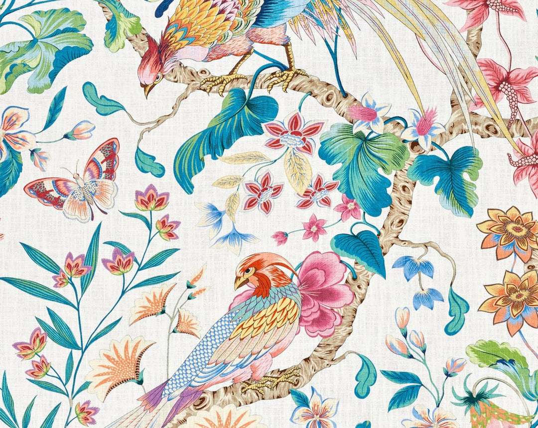 Botany Bay Perennial Garden JP13400005 by Old World Weavers Designer Fabric