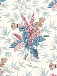 Old World Weavers Fabric Bahar Peacock Rose JP44850001