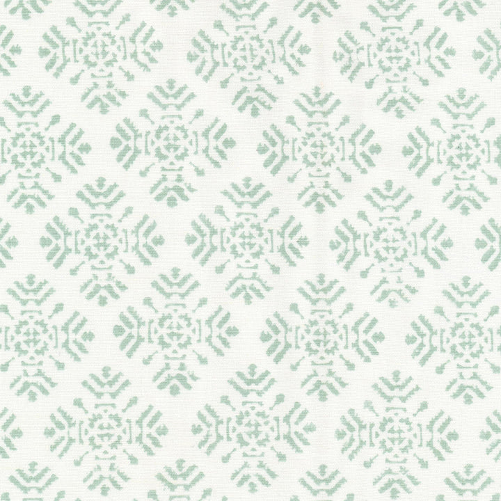 Jujubee 2 Glacier by Stout Designer Fabric RAINBOW LIBRARY VAPOR/SEAGLASS 58%LIN 42%COT INDIA Horizontal: 4.625 and Vertical: 3.250 54 in - Swanky Fabrics -