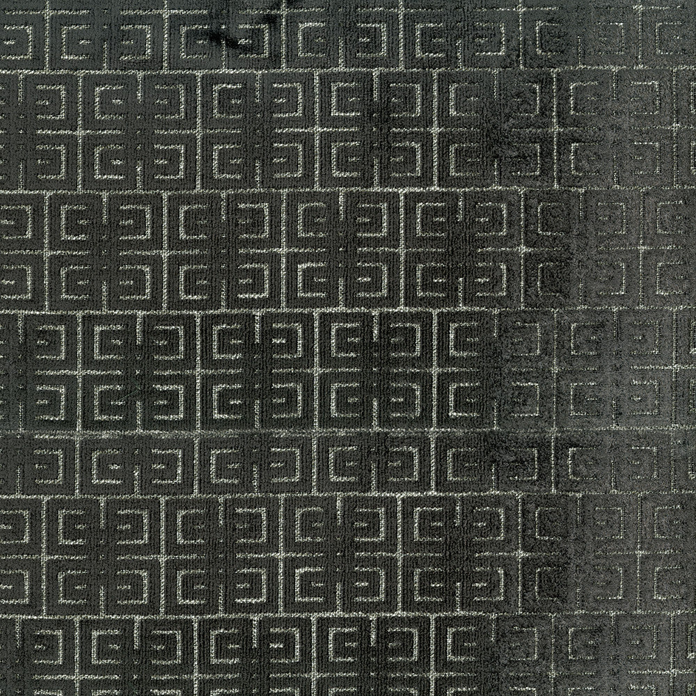Julian 909 Licorice by ABBEYSHEA Designer Fabric 69% Rayon
36% Polyester
5% Linen CN 50,000 Double Rubs (Wyzenbeek) </p><p>Repeat: Horizontal: 2.76 in. (7 cm) up the roll and Vertical: 5.59 in. (14.2 cm) across the roll 55 in. (140 cm) - Swanky Fabrics -